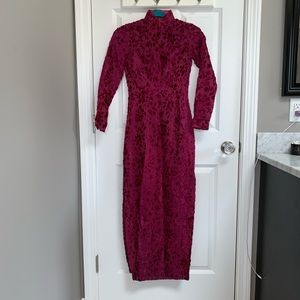 Silk and Felt Dress, size Small